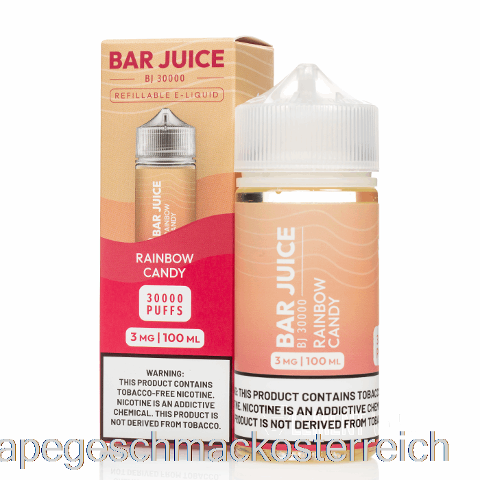 Rainbow Candy - Riegelsaft - 100 Ml 0 Mg Vape-Geschmack